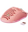 Deltaco Gaming PM80 wireless lightweight mouse, pink