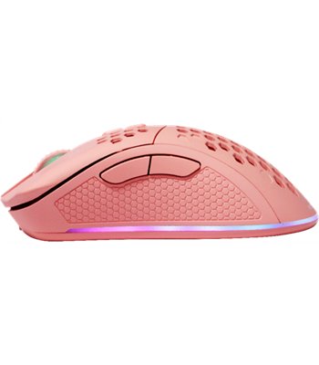 Deltaco Gaming PM80 wireless lightweight mouse, pink