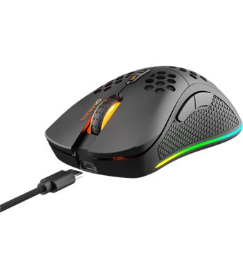 Deltaco Gaming DM220 wireless lightweight mouse, black