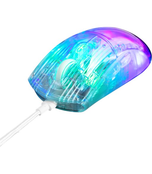 Deltaco Gaming DM330 mouse, transparent