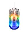 Deltaco Gaming DM330 mouse, transparent