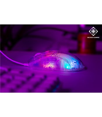 Deltaco Gaming DM330 mouse, transparent