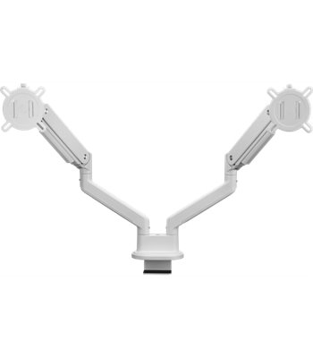 One For All DM4220 Dynamic Dual Monitor Arm, solid, hvid