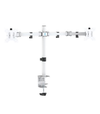 Deltaco Gaming WA86 dual-monitor desk mount, 13''-32'', whit