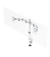 Deltaco Gaming WA86 dual-monitor desk mount, 13''-32'', whit