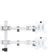 Deltaco Gaming WA86 dual-monitor desk mount, 13''-32'', whit