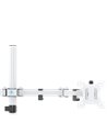 Deltaco Gaming WA86 dual-monitor desk mount, 13''-32'', whit