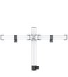 Deltaco Gaming WA86 dual-monitor desk mount, 13''-32'', whit