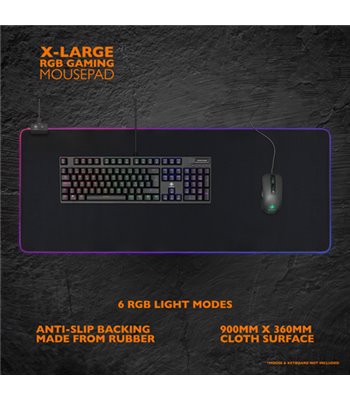 Deltaco Gaming DMP310 RGB Mousepad
