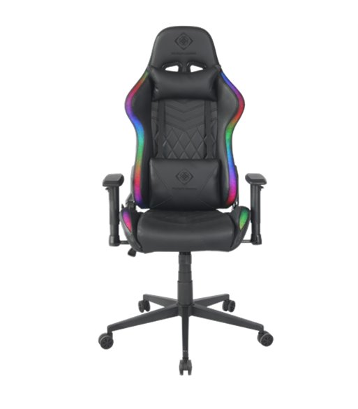 Deltaco Gaming DC410 RGB gaming chair LED, black