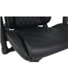 Deltaco Gaming DC410 RGB gaming chair LED, black