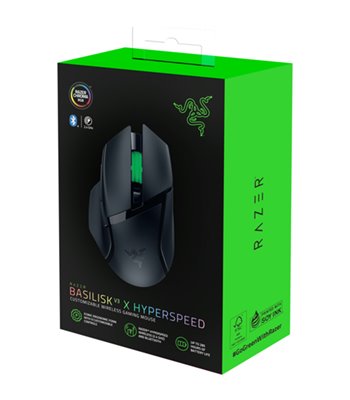 Razer Basilisk V3 X Hyperspeed 399764 trådløs mus