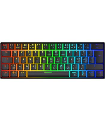 Deltaco Gaming DK470 60% mechanical keyboard, black