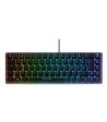 Deltaco Gaming DK240 60% keyboard, semi transparent case bla