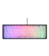 Deltaco Gaming DK240 60% keyboard, semi transparent case bla