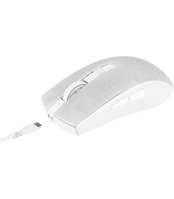Deltaco Gaming WM89 wireless ultralight mouse, white