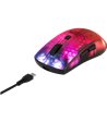Deltaco Gaming DM320 wireless ultralight mouse, semi-transpa