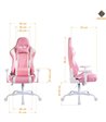 Deltaco Gaming PCH80 gaming chair, pink