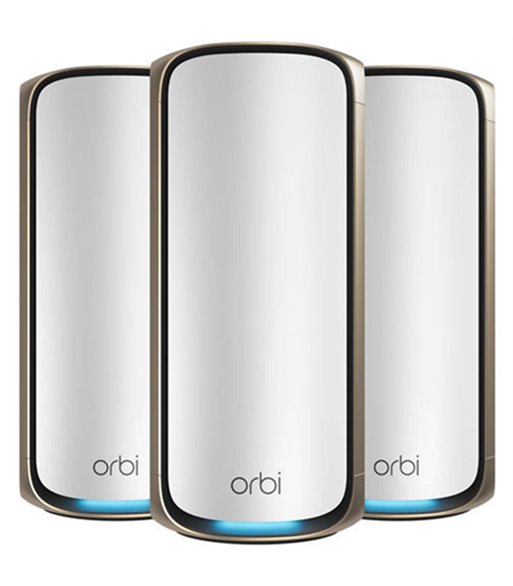 Netgear Orbi 970 Series WiFi7 Satellite 3-pack router hvid