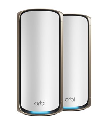 Netgear Orbi 970 Series WiFi 7 Satellite 2-pack router hvid