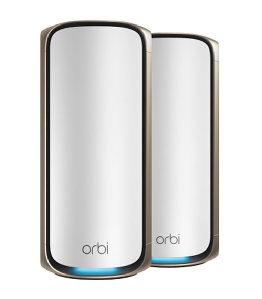 Netgear Orbi 970 Series WiFi 7 Satellite 2-pack router hvid