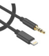 SiGN Lightning to 3.5mm Aux Cable 1m - Black
