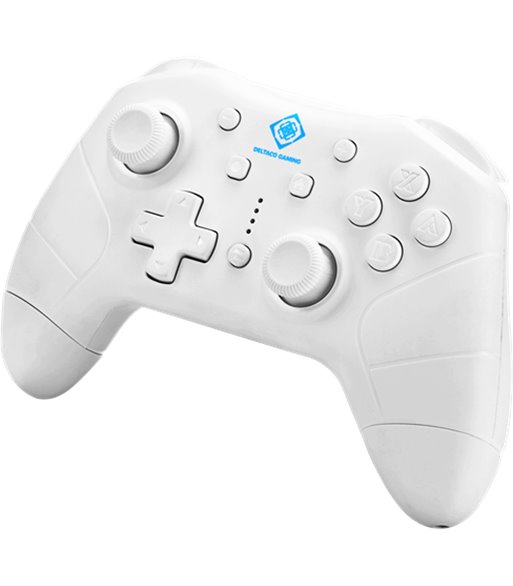 Deltaco Gaming controller Nintendo Switch/PC/Android, white