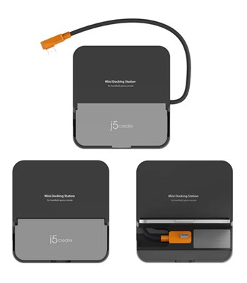 J5 Omni side dock for Nintendo Switch 2 and steam deck 38009