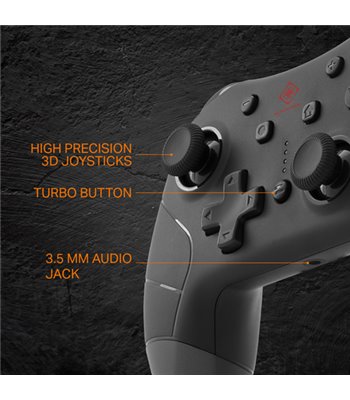 Deltaco Gaming controller Nintendo Switch/PC/Android, black