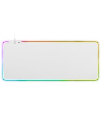 Deltaco Gaming GAM-079-W Whiteline WMP90 RGB Mousepad