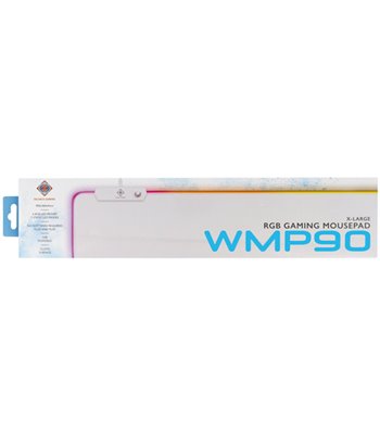Deltaco Gaming GAM-079-W Whiteline WMP90 RGB Mousepad