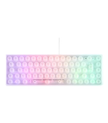 Deltaco Gaming WK70 60% keyboard, semi transparent case whit