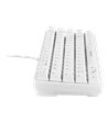 Deltaco Gaming WK70 60% keyboard, semi transparent case whit