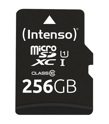 Intenso 3423492 microSD Card UHS-I 256GB SDXC