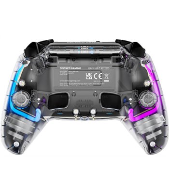 Deltaco Gaming controller PS4 transparent RGB