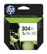 HP 304XL  tricolor 300 sider blækpatron