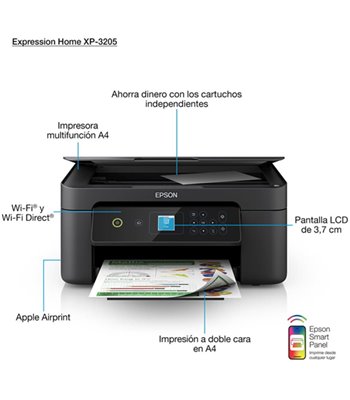 Epson Expression Home XP-3205 multifunktionsprinter