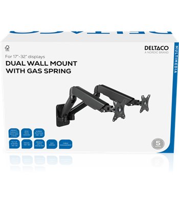 Deltaco ARM-0361 Dual wall mount