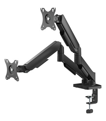 Deltaco ARM-1300-B Monitor desk dual mount