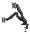 Deltaco ARM-1300-B Monitor desk dual mount