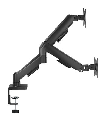 Deltaco ARM-1300-B Monitor desk dual mount