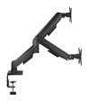 Deltaco ARM-1300-B Monitor desk dual mount