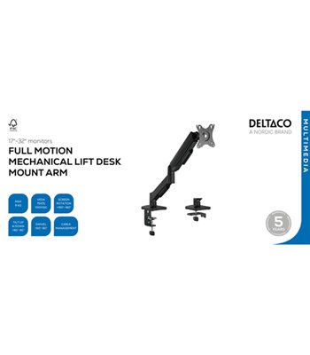Deltaco ARM-534-B Monitor desk mount