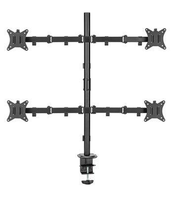 Deltaco ARM-0302-B Quad desk mount