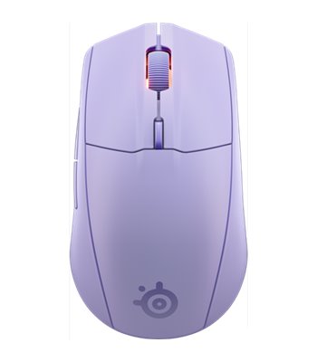 SteelSeries Rival 3 WL Gen 2 trådløs mus lavender