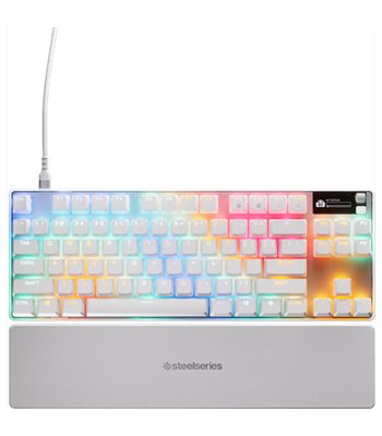 SteelSeries Apex Pro TKL Gen 3 ND keyboard white