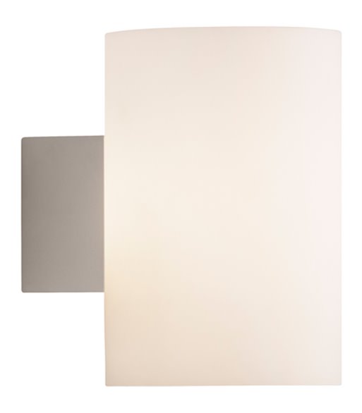 Herstal Evoke L hvid/opal glas væglampe