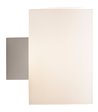 Herstal Evoke L hvid/opal glas væglampe