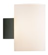 Herstal Evoke L antracit/Opal glas væglampe
