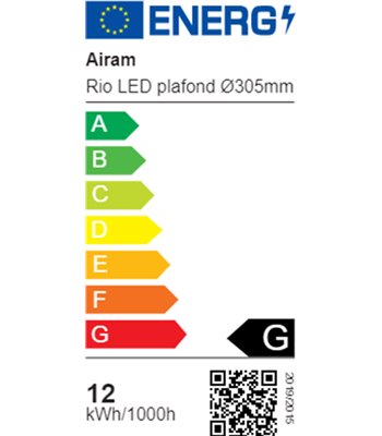 Airam Rio Ø30,5 plafond